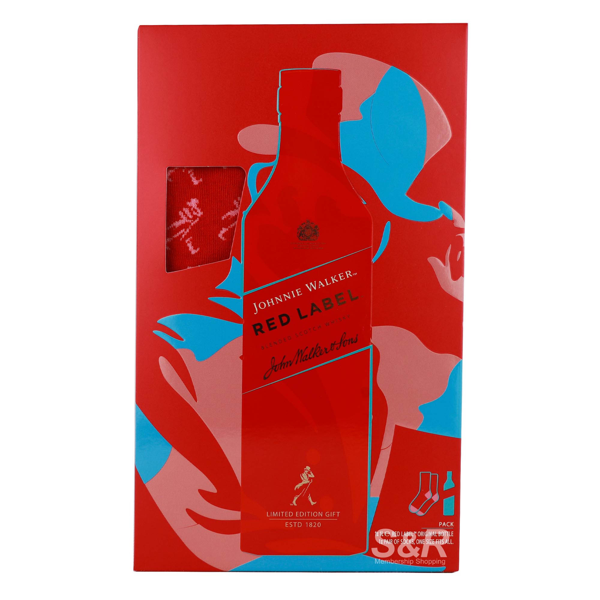 Johnnie Walker Red Label Blended Scotch Whisky John Walker and Sons Limited Edition 1L Johnnie Walker Red Label Blended Scotch Whisky John Walker and Sons Limited Edition 1L